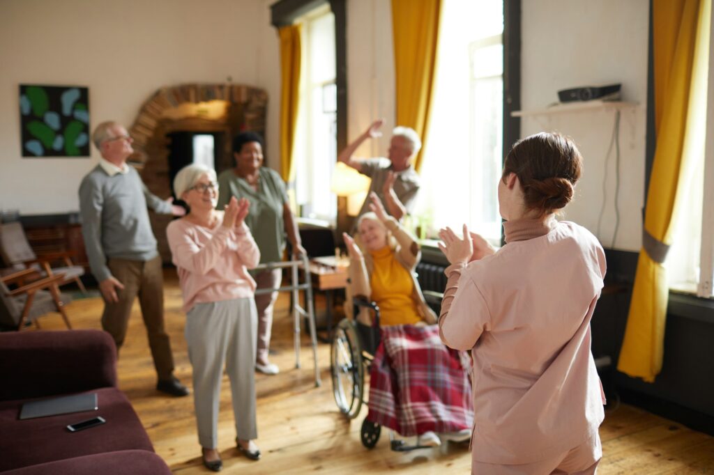 Activities in Retirement Home